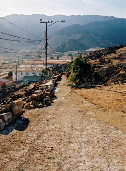 Barquito Path Up the Hill - 2004