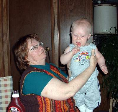 Lorna & Grandson Aidan